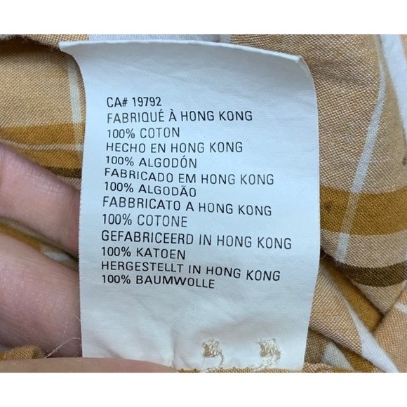 Timberland Men's Plaid Button-Up Shirt Size Large - Picture 4 of 8